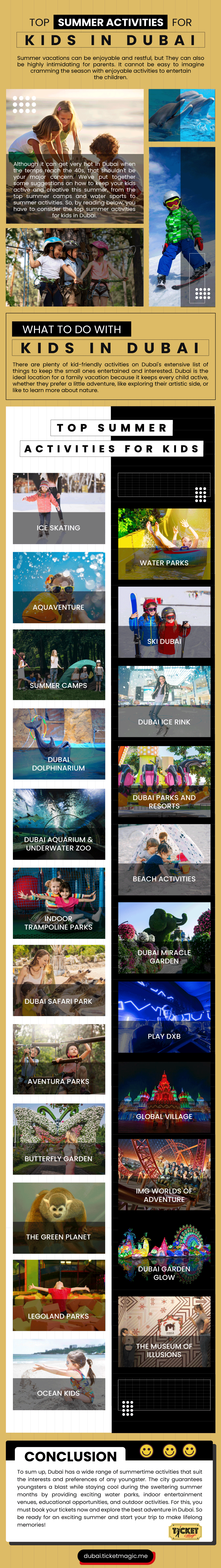 Summer Activities for Kids in Dubai